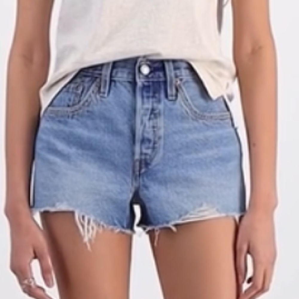 Levi’s 501 Blue Denim Women's Shorts
